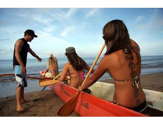 Outrigger Canoe Ride for Two!