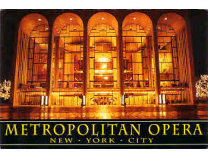 Tour of Metropolitan Opera House, Stay at Fairmont Plaza in NY, and Dinner at Delmonicos - Photo 1