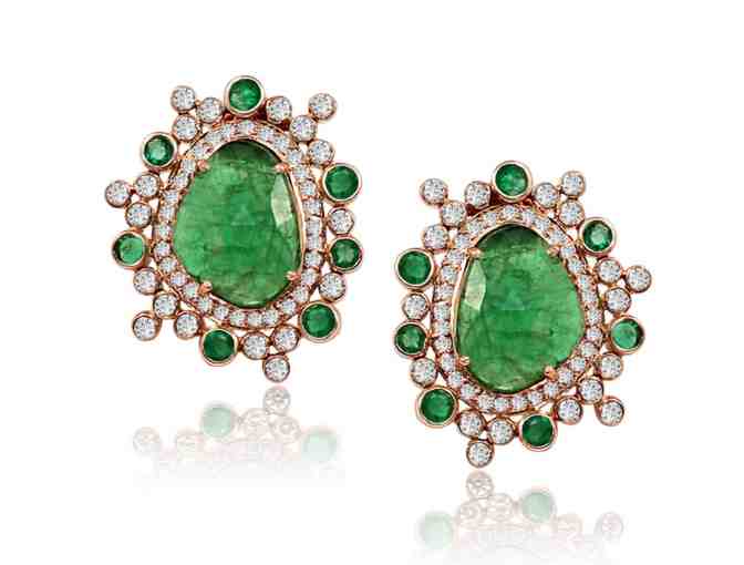 VIVAAN Set of Sapphire Stones and Bespoke Jewelry - Green Sapphires