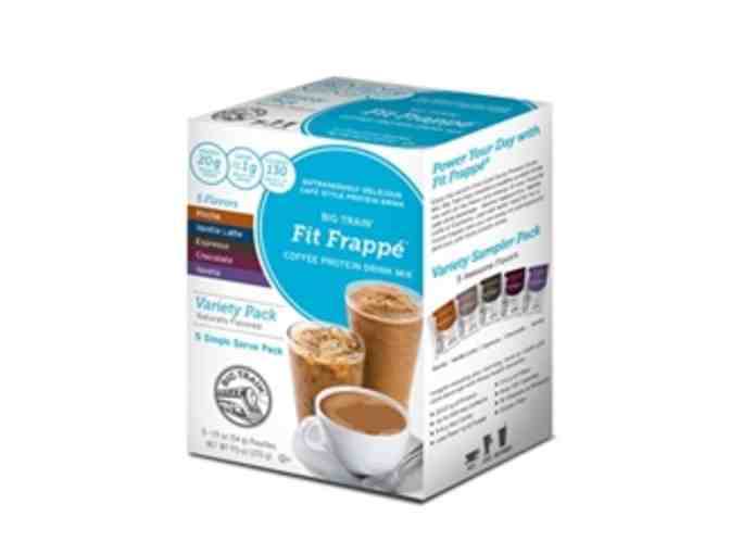 (1) Big Train Fit Frappe Variety Box, (14) Big Train Single Serve Blended Ice Coffee/Creme