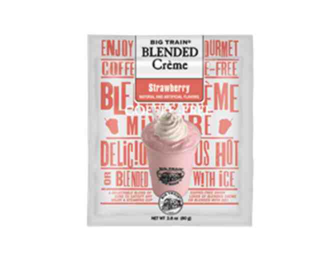 (1) Big Train Fit Frappe Variety Box, (14) Big Train Single Serve Blended Ice Coffee/Creme