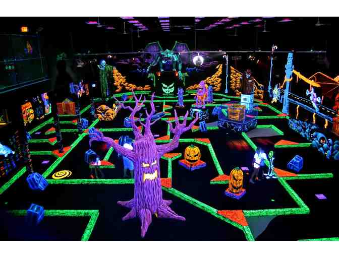 Four (4) Passes to Monster Mini Golf (Any Location)