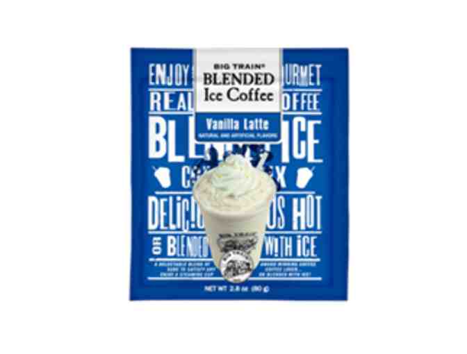 (1) Big Train Fit Frappe Variety Box, (14) Big Train Single Serve Blended Ice Coffee/Creme