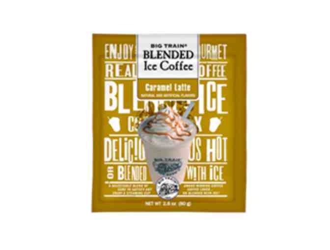 (1) Big Train Fit Frappe Variety Box, (14) Big Train Single Serve Blended Ice Coffee/Creme