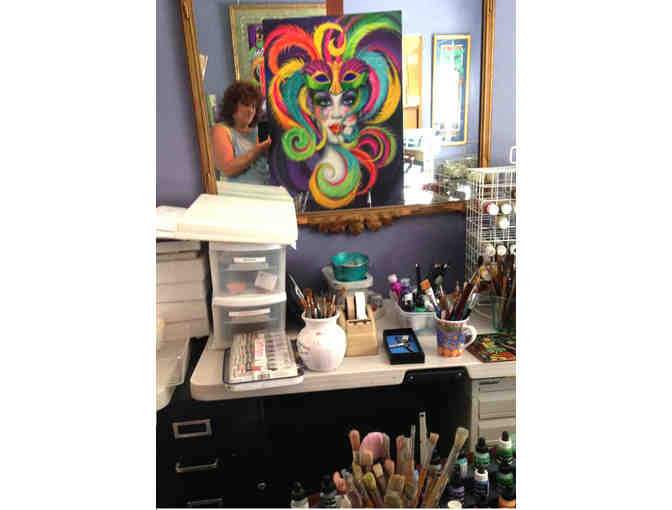 Andrea Mistretta Special Limited Edition 2015 Mardi Gras Poster