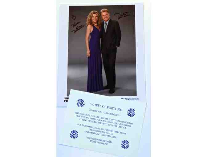 Four (4) Production passes to Wheel of Fortune and Autographs (Culver City, CA)