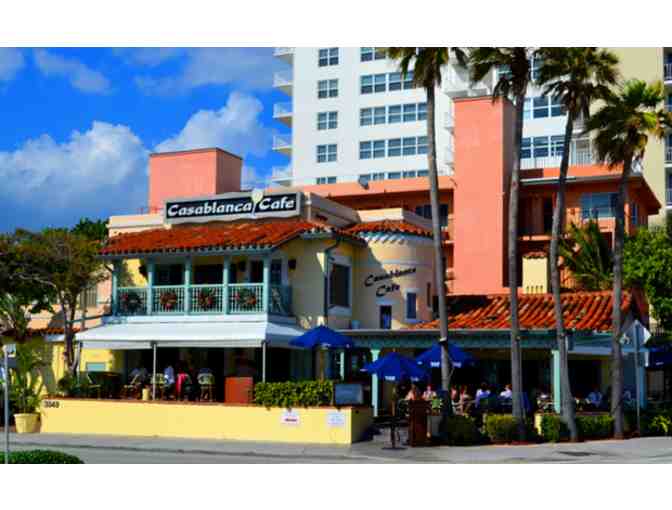 $100 Gift Certificate Casablanca Cafe, Ft. Lauderdale, FL