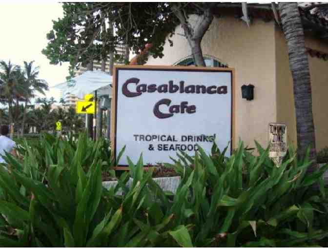 $100 Gift Certificate Casablanca Cafe, Ft. Lauderdale, FL
