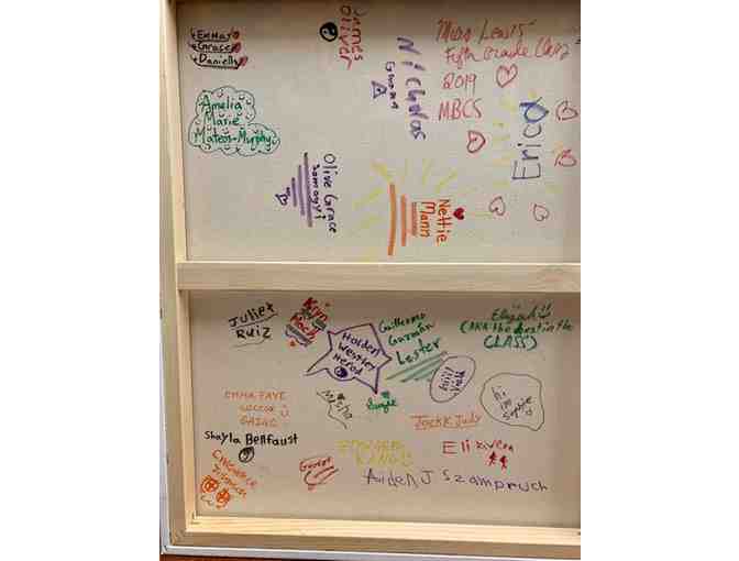 Collaborative Art Piece by Ms. Lewis' Fifth Grade Class