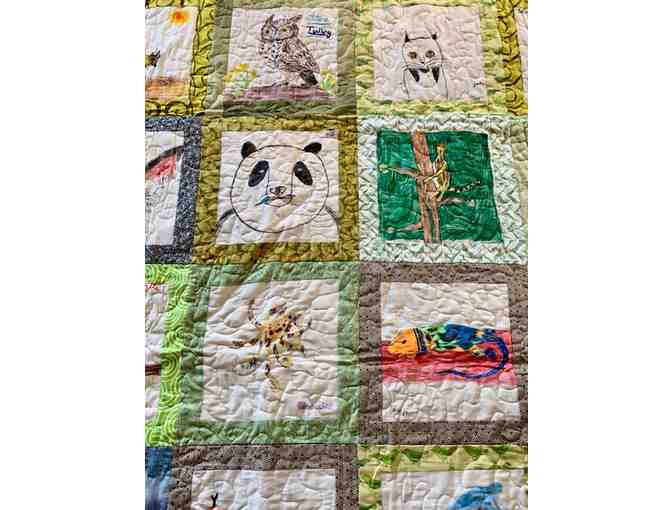 Handmade Animal Quilt by Ms. Kolar's 4th Grade Class