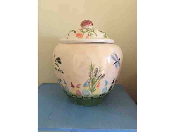 Hand Painted Canister from Ms. Naccarato's First Grade Class