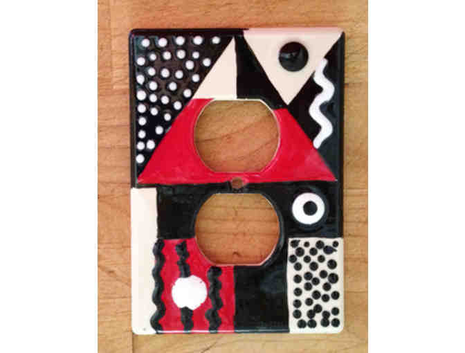 Ceramic Switch Plate Covers Set of 4