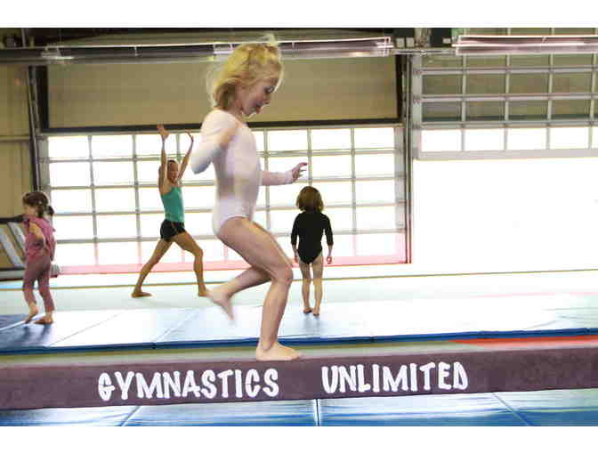 Gymnastics Unlimited Gift Certificate for Winter Session of Gymnastics or Parkour