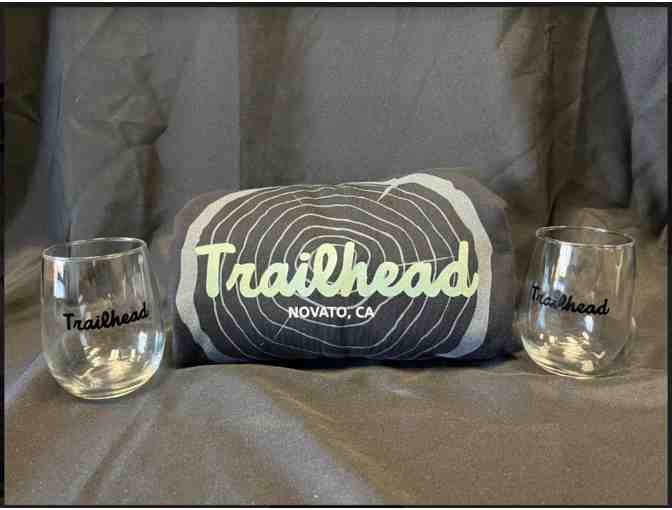 Trailhead Hoodie, Wine Glasses and Gift Cards