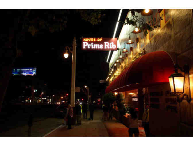 House of Prime Rib - San Francisco - Steak Dinner for Two! (#1)
