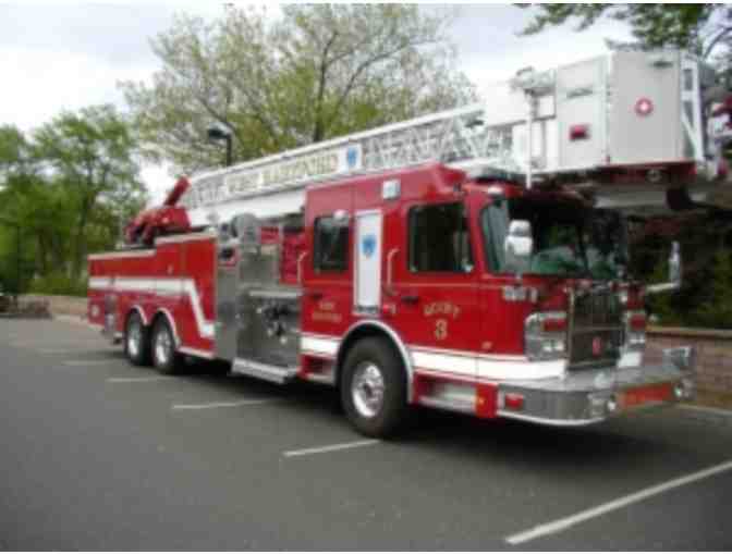 Ride on a West Hartford Firetruck for One (1) Person and $25 Gift Card to Angelina's Pizza