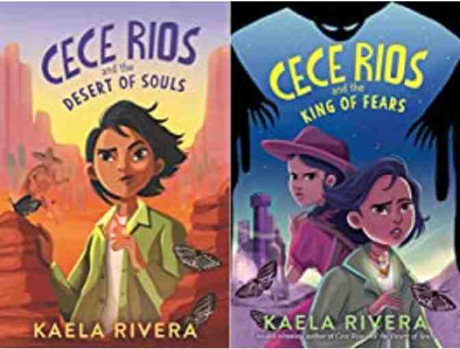Signed copies of Two Middlegrade Adventure Series