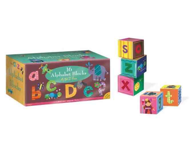 Box of 16 Fun Alphabet Blocks