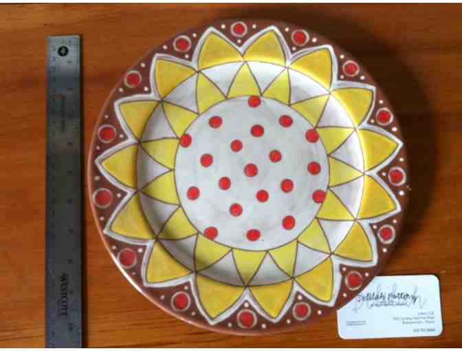 Colorful Handmade Plate