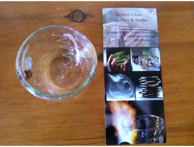 Small Glass Bowl, Handmade by Tandem Glass (1)