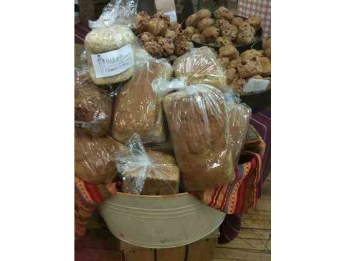 Five loaves of Multi-Grain Gluten Free Bread from Wildflours Bakery
