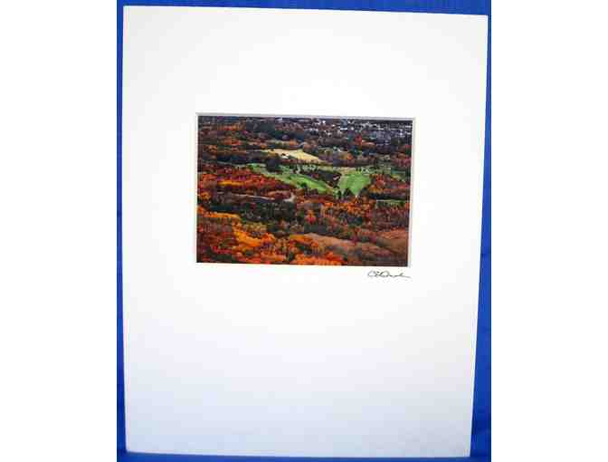 Acadia Park Matted Photograph