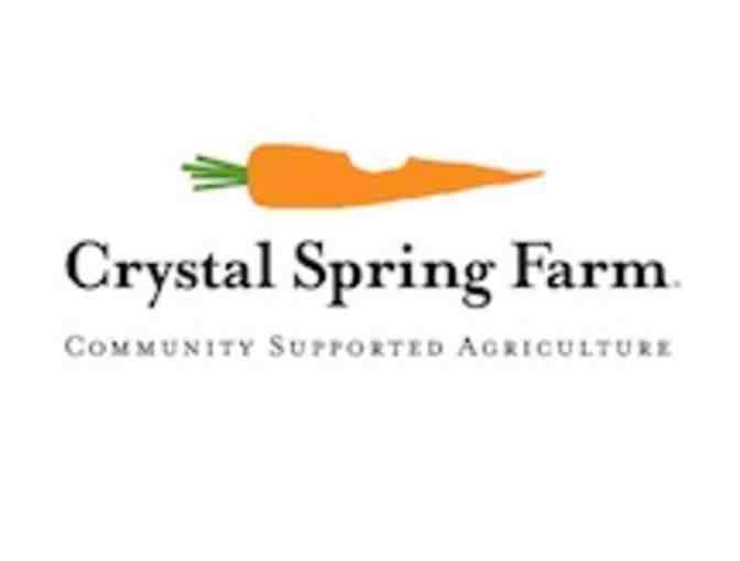 Crystal Spring Farm $200 Farm Share Coupon