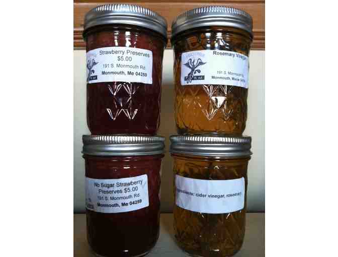 Phoenix Farm Herb Vinegars and Strawberry Preserves