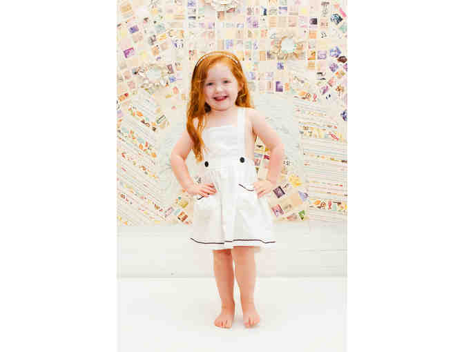 'Martha' Pinafore by Peony