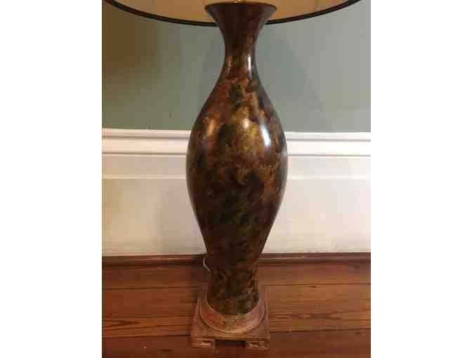 Lamp by E. Lee Jahncke Mead Fine Finishes