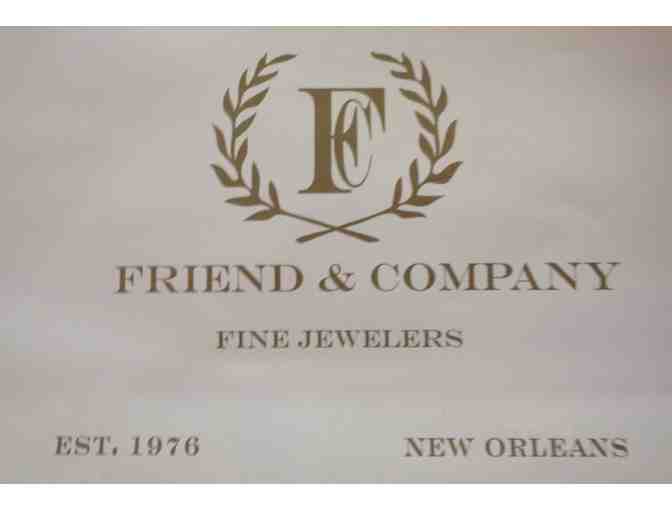 Friend & Co. Sapphire & Diamond Ring