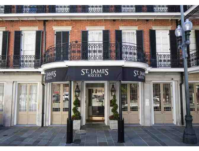 Staycation at the St. James Hotel in New Orleans