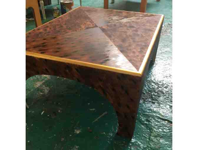 Hand Painted Parsons Table