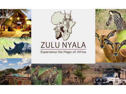 South African Photo Safari for Two at Zulu Nyala Heritage Safari Lodge!