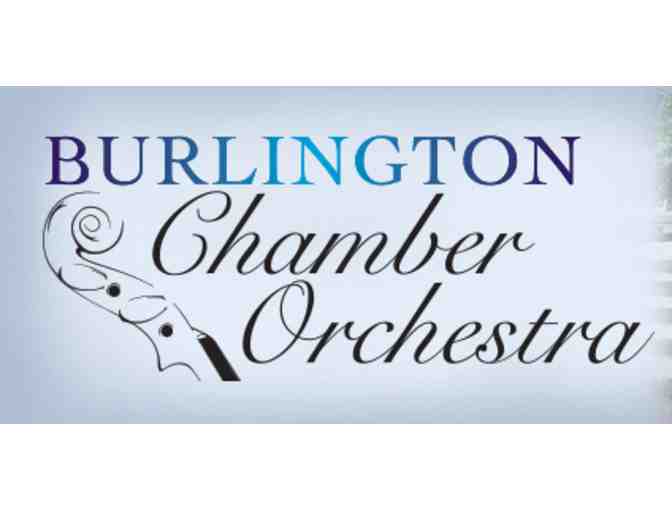Burlington Chamber Orchestra Tickets for 4