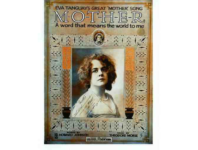 Note Cards from Vintage Sheet Music - set of 5