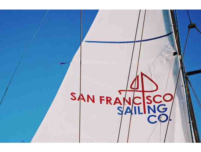 SF Boat Ride, 90 Minute Day Sail with SF Sailing Company for 4