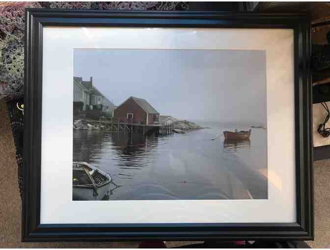Framed 11x14 photograph of Peggy's Cove