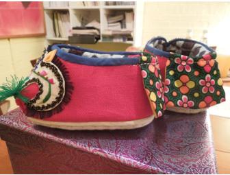 Traditional Handmade Chinese Tiger-head Shoes for Kids