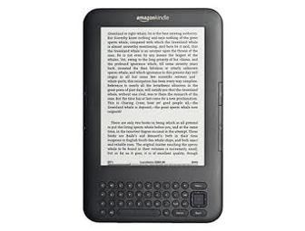 Amazon Kindle and Leather Case