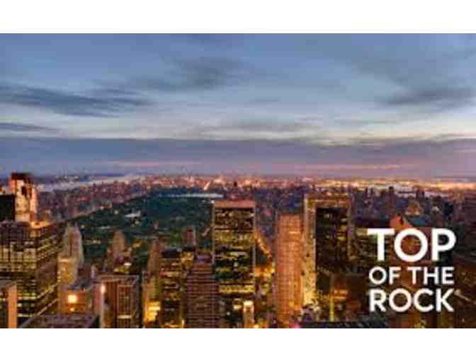 Four (4) Adult Tickets to the Top of the Rock