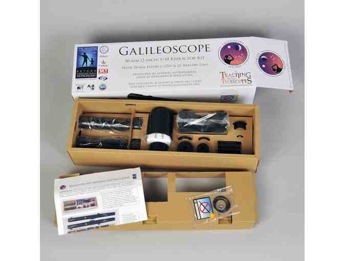 Galileoscope 2-Inch Refractor Telescope Kit