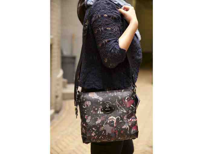 Piero Guidi 'Magic Circus Dark Show' Small Leather Shoulder Bag