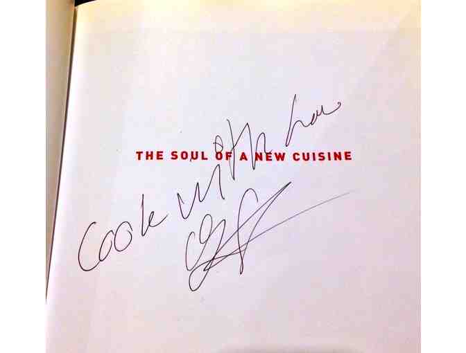 Signed copy of Marcus Samuelsson's 'The Soul of a New Cuisine'