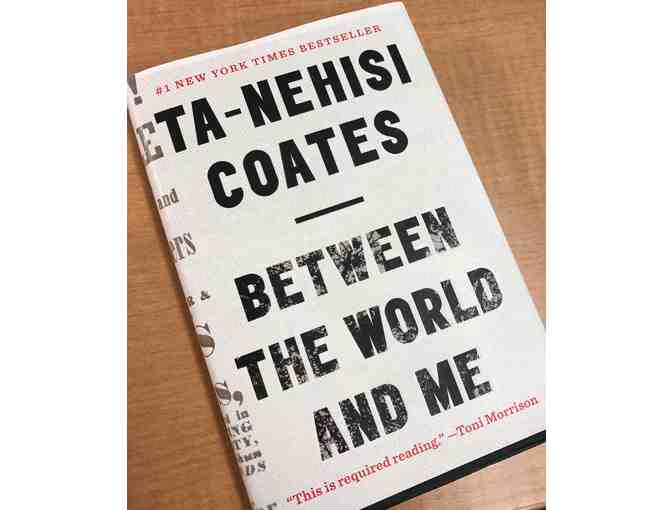Signed copy of Between the World and Me by Ta-Nehisi Coates