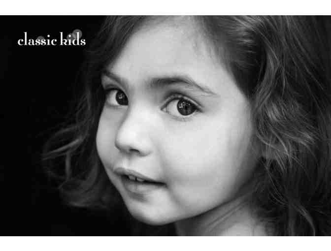 Classic Kids Photography: Family Photo Shoot + 8x10 Archival Photograph