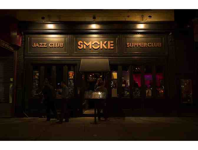 A Night of Great Music at Smoke Jazz and Supper Club and A Piece of Jazz History