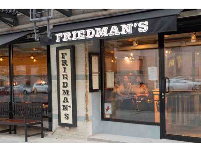 $50 to Dine at Friedman's