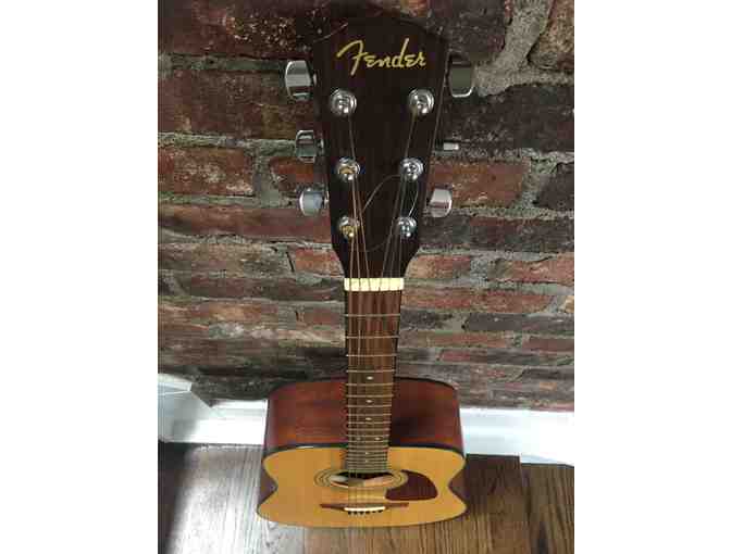 Fender DG-14S Acoustic Guitar (used in mint condition) with soft backpack case