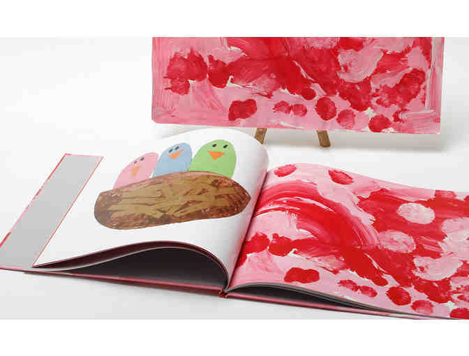 Plum Print: Custom Hardcover Coffee Table Book of Your Child's Artwork